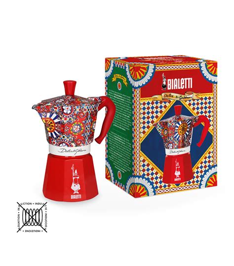 bialetti dolce gabbana 6 cup|Moka Express large BIALETTI DOLCE&GABBANA.